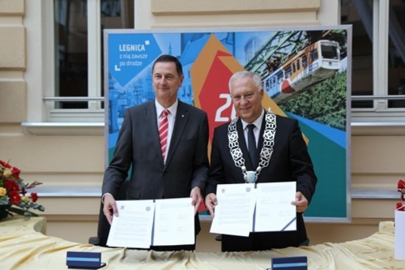 20 lat partnerstwa Legnicy z Wuppertalem 