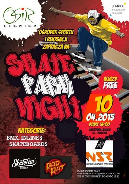 Skatepark Night kolejne niepowtarzalne zawody