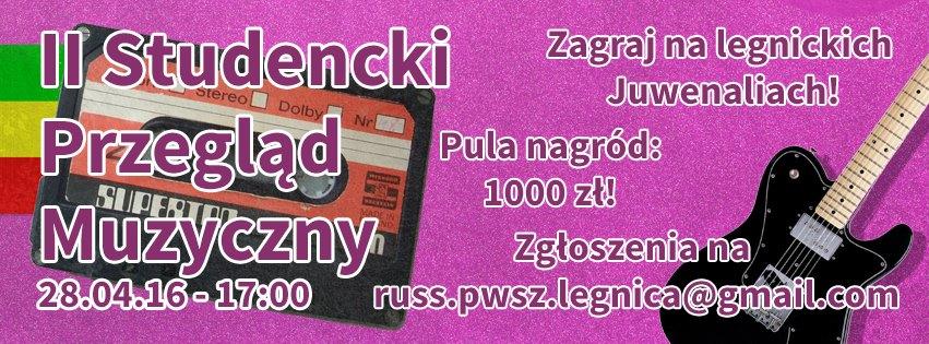 II Studencki Przegld Muzyczny w PWSZ im. Witelona w Legnicy