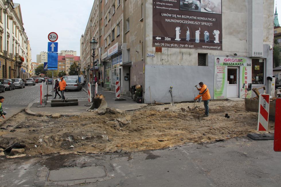 Przebudowa chodnika przy ul. Chojnowskiej