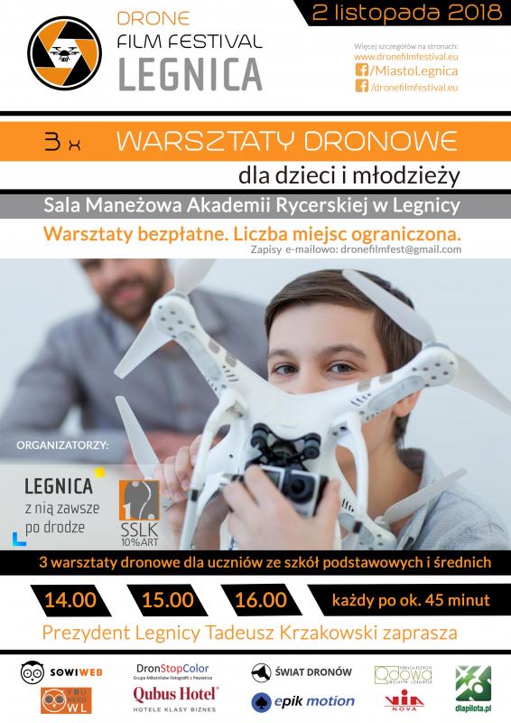 Gratka dla mionikw dronw. Festiwal i warsztaty w Legnicy