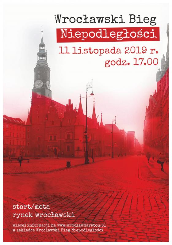 Wrocławski Bieg Niepodległości 2019 już w poniedziałek